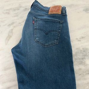 Levi's 514 Straight Fit Jeans Men's Size 34x32 Pre-Owned Very Clean